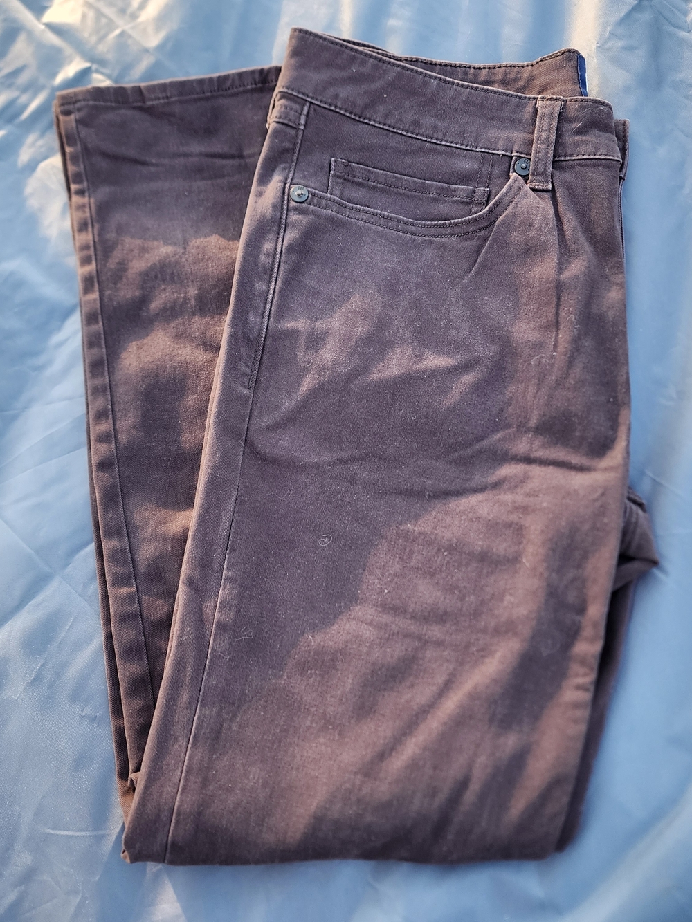 Gap Men's Classic Straight-Leg Pants in Deep Brown